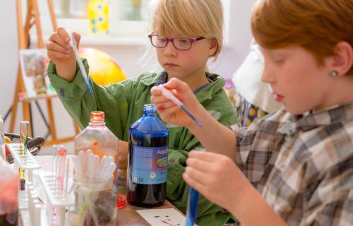 Kreativer Vormittag und Projekttage für Schulklassen